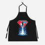 Man Of Tomorrow-Unisex-Kitchen-Apron-sarudrawss