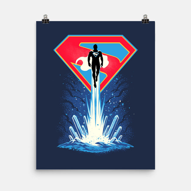 Man Of Tomorrow-None-Matte-Poster-sarudrawss