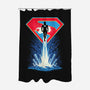 Man Of Tomorrow-None-Polyester-Shower Curtain-sarudrawss