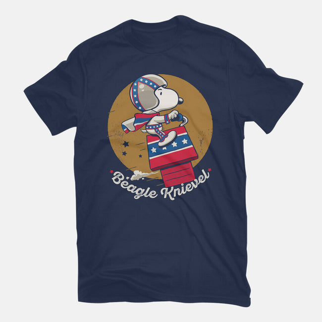 Beagle Knievel-Mens-Heavyweight-Tee-Popnotic