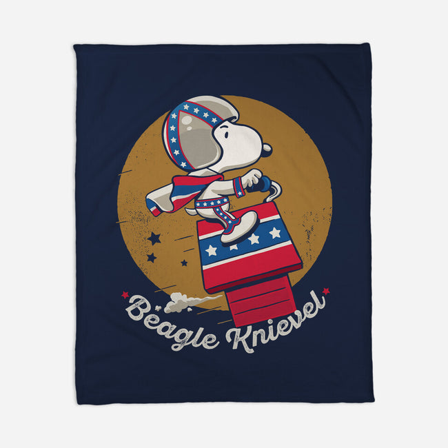 Beagle Knievel-None-Fleece-Blanket-Popnotic