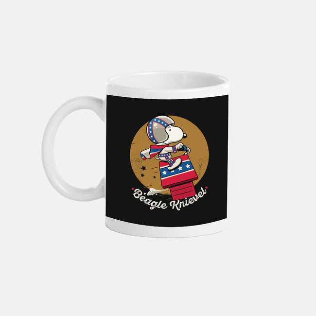 Beagle Knievel-None-Mug-Drinkware-Popnotic
