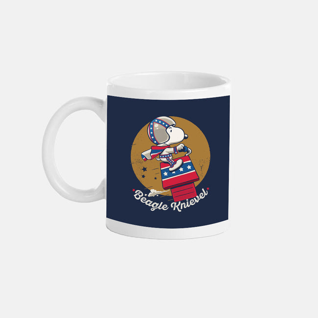 Beagle Knievel-None-Mug-Drinkware-Popnotic