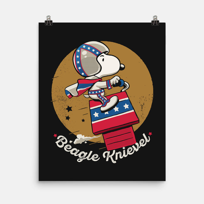 Beagle Knievel-None-Matte-Poster-Popnotic
