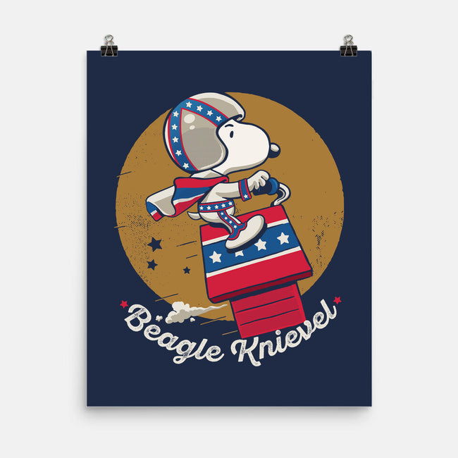 Beagle Knievel-None-Matte-Poster-Popnotic