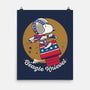 Beagle Knievel-None-Matte-Poster-Popnotic
