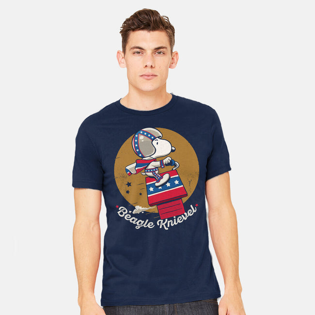 Beagle Knievel-Mens-Heavyweight-Tee-Popnotic