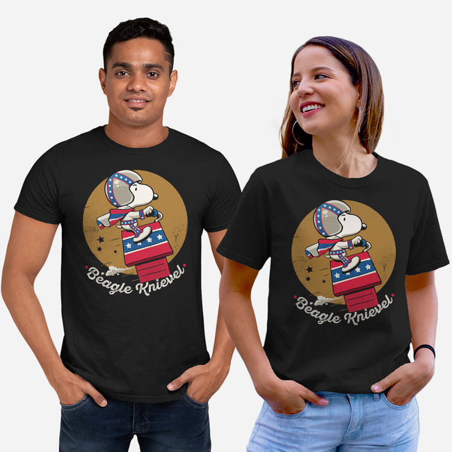 Beagle Knievel-Unisex-Basic-Tee-Popnotic