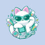 90s Cute Cat-Mens-Heavyweight-Tee-xMorfina