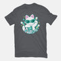 90s Cute Cat-Unisex-Basic-Tee-xMorfina