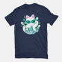90s Cute Cat-Mens-Basic-Tee-xMorfina