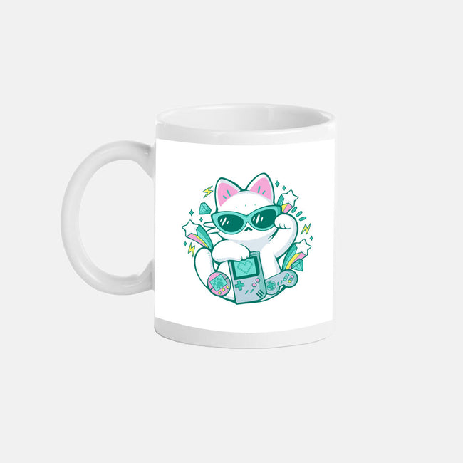 90s Cute Cat-None-Mug-Drinkware-xMorfina