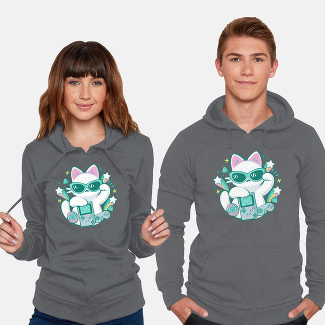 90s Cute Cat-Unisex-Pullover-Sweatshirt-xMorfina