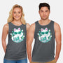 90s Cute Cat-Unisex-Basic-Tank-xMorfina