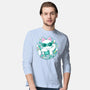 90s Cute Cat-Mens-Long Sleeved-Tee-xMorfina