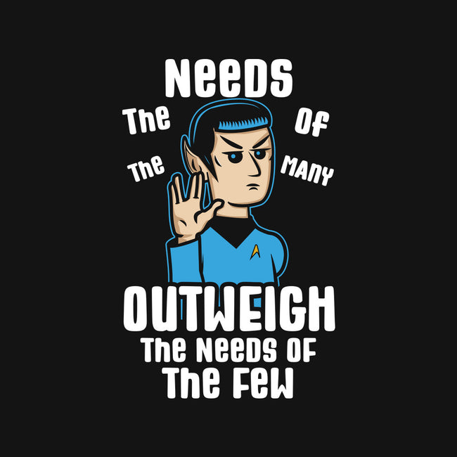 Needs Of The Many-Womens-Fitted-Tee-piercek26