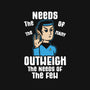 Needs Of The Many-Womens-Fitted-Tee-piercek26