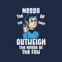 Needs Of The Many-Womens-Fitted-Tee-piercek26