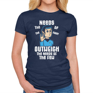 Needs Of The Many