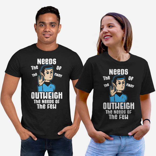 Needs Of The Many-Unisex-Basic-Tee-piercek26
