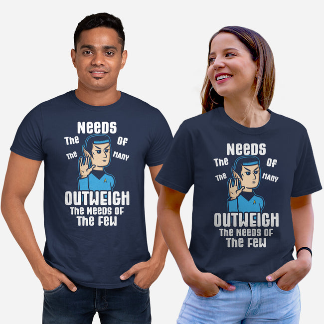 Needs Of The Many-Unisex-Basic-Tee-piercek26