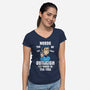 Needs Of The Many-Womens-V-Neck-Tee-piercek26