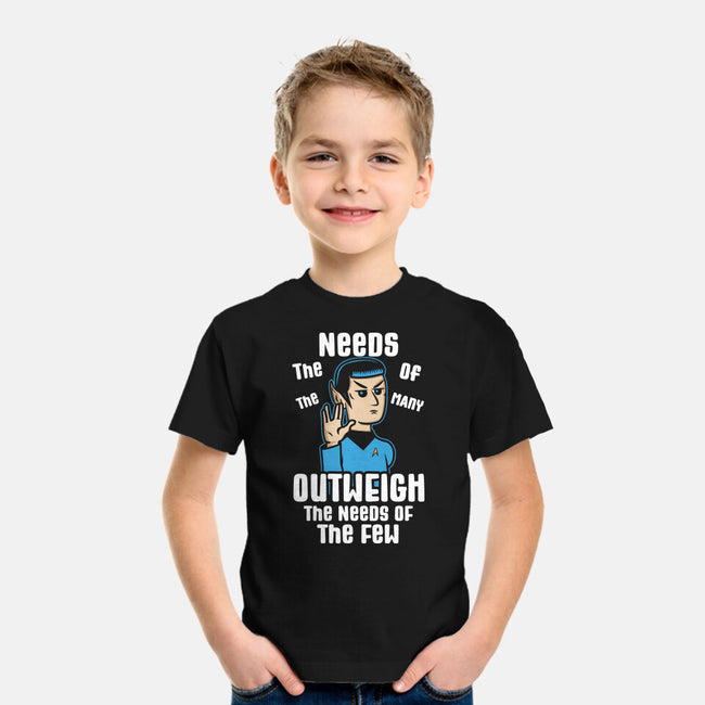 Needs Of The Many-Youth-Basic-Tee-piercek26