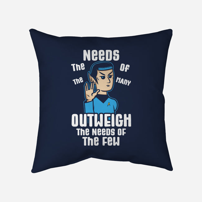 Needs Of The Many-None-Removable Cover w Insert-Throw Pillow-piercek26