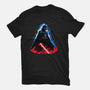 Vader Ascends-Mens-Basic-Tee-MaxoArt