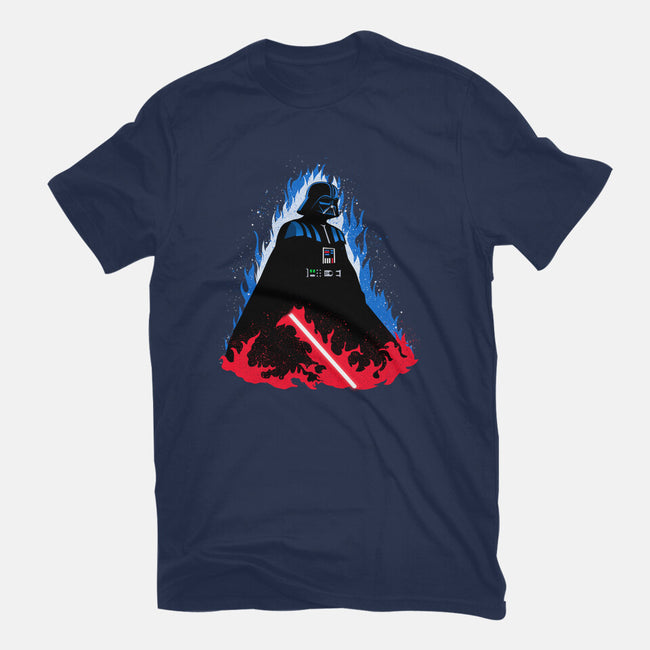 Vader Ascends-Mens-Premium-Tee-MaxoArt