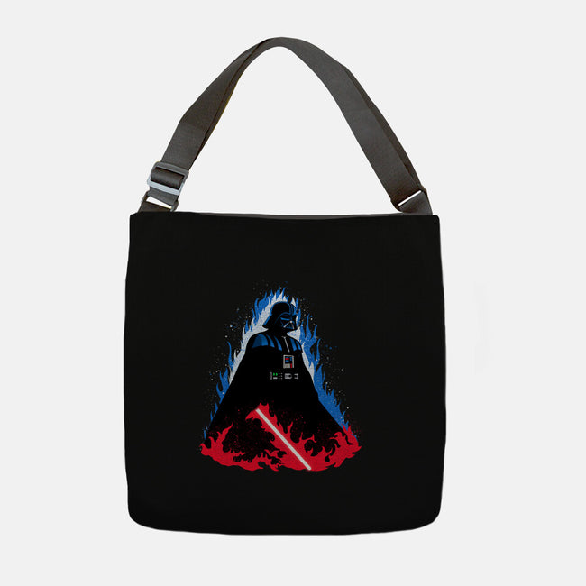 Vader Ascends-None-Adjustable Tote-Bag-MaxoArt