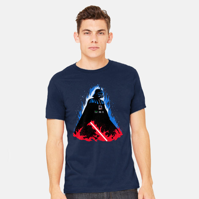 Vader Ascends-Mens-Heavyweight-Tee-MaxoArt