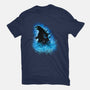 God Of Monsters-Womens-Fitted-Tee-MaxoArt
