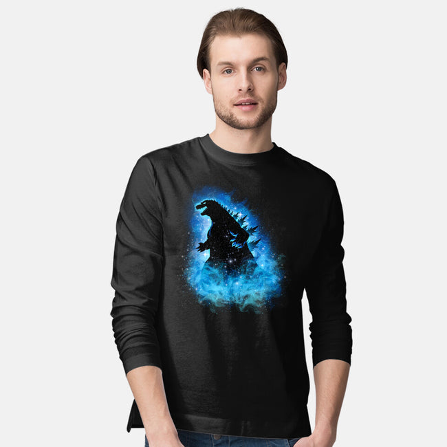 God Of Monsters-Mens-Long Sleeved-Tee-MaxoArt