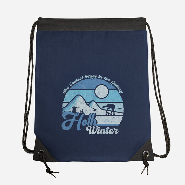 Hoth Winter-None-Drawstring-Bag-NMdesign