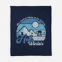 Hoth Winter-None-Fleece-Blanket-NMdesign