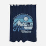 Hoth Winter-None-Polyester-Shower Curtain-NMdesign