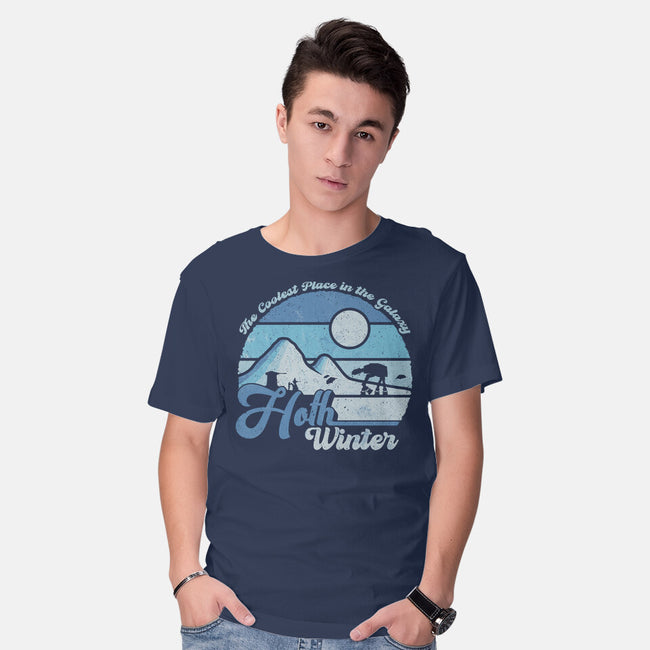 Hoth Winter-Mens-Basic-Tee-NMdesign