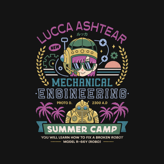 Lucca Ashtear Summer Camp-Unisex-Baseball-Tee-LAGELANTEE