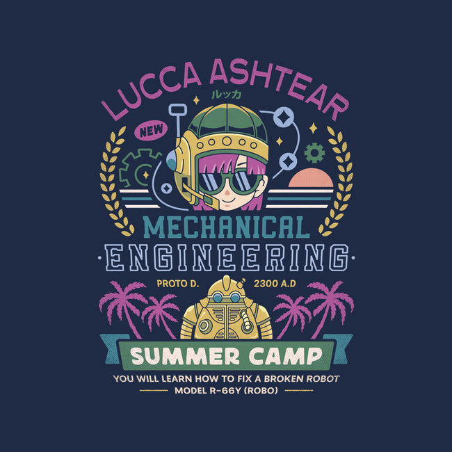 Lucca Ashtear Summer Camp-Womens-Fitted-Tee-LAGELANTEE