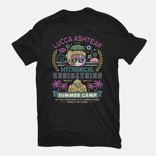 Lucca Ashtear Summer Camp-Womens-Fitted-Tee-LAGELANTEE