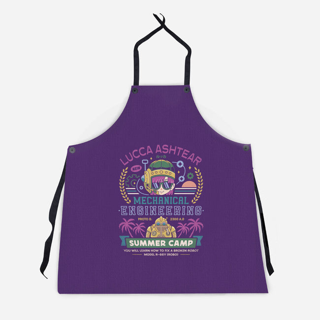 Lucca Ashtear Summer Camp-Unisex-Kitchen-Apron-LAGELANTEE