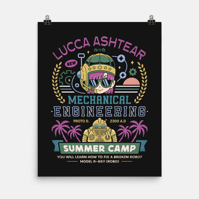 Lucca Ashtear Summer Camp-None-Matte-Poster-LAGELANTEE
