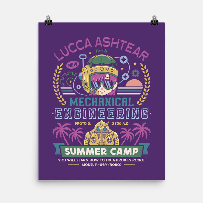 Lucca Ashtear Summer Camp-None-Matte-Poster-LAGELANTEE