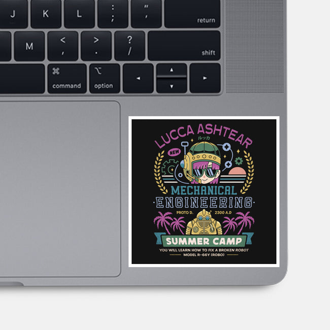 Lucca Ashtear Summer Camp-None-Glossy-Sticker-LAGELANTEE
