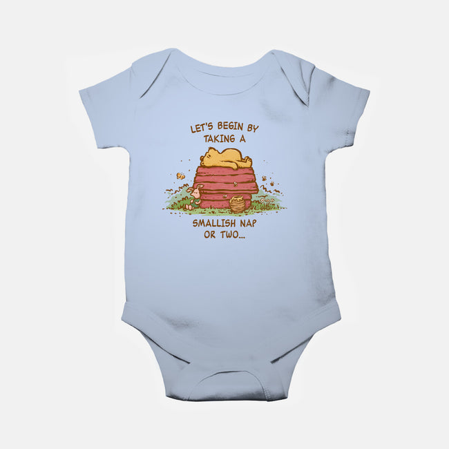 A Smallish Nap Or Two-Baby-Basic-Onesie-kg07