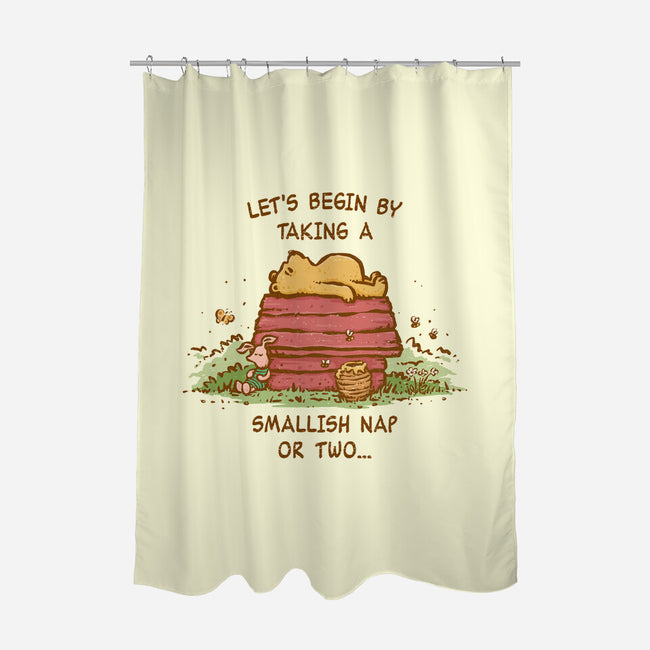 A Smallish Nap Or Two-None-Polyester-Shower Curtain-kg07