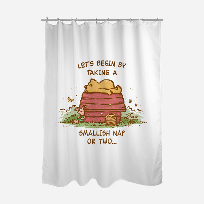 A Smallish Nap Or Two-None-Polyester-Shower Curtain-kg07