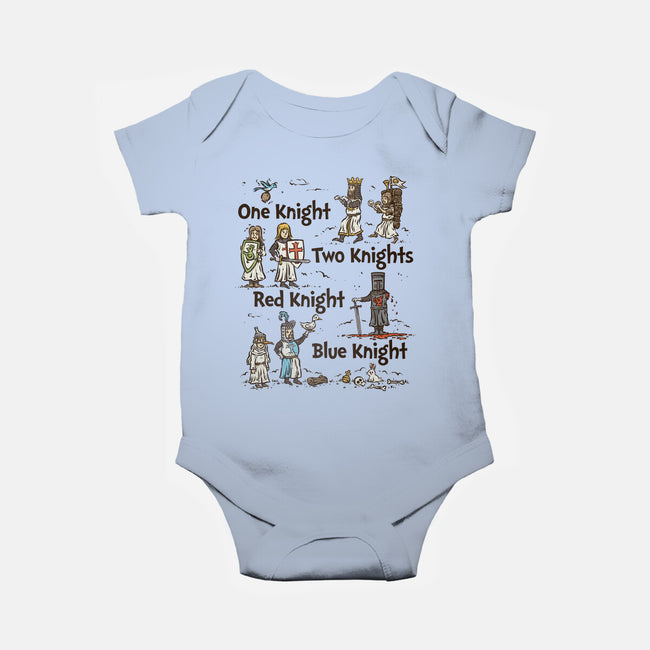Red Knight Blue Knight-Baby-Basic-Onesie-kg07