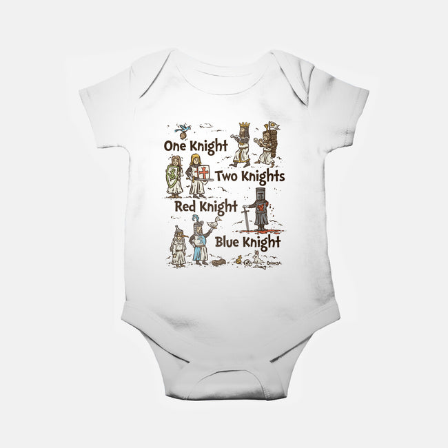 Red Knight Blue Knight-Baby-Basic-Onesie-kg07